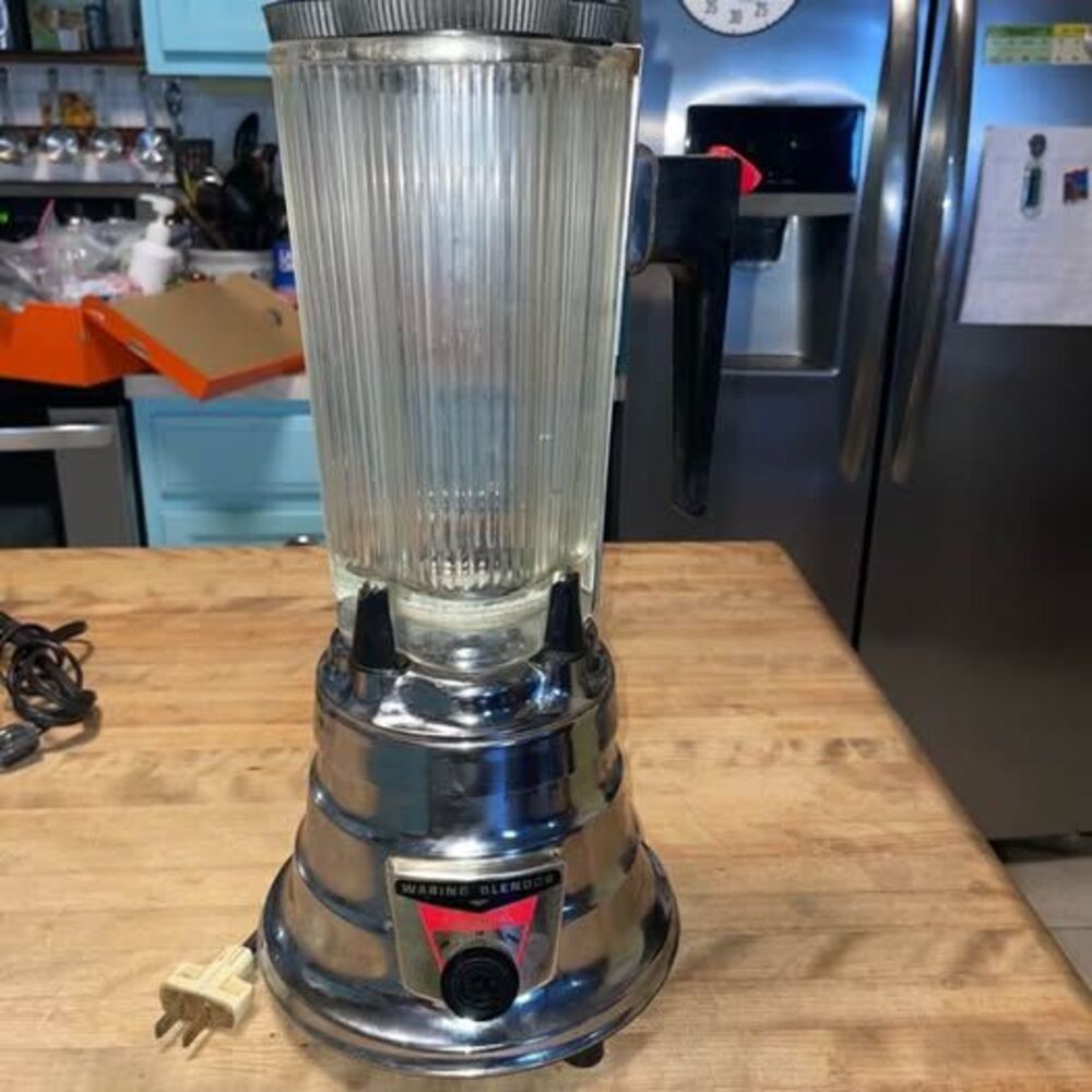 Vintage Waring Blendor Imperial Chrome Blender